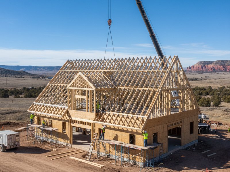 Gambrel Roof Trusses