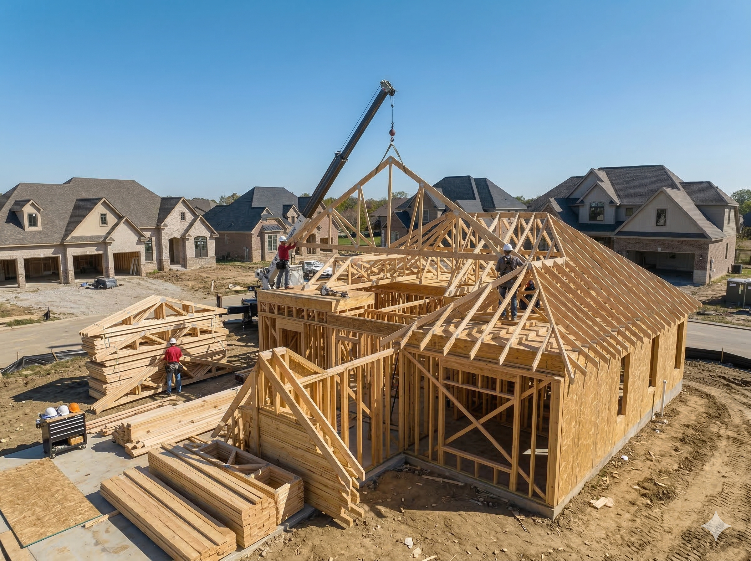 Residential Roof Truss System